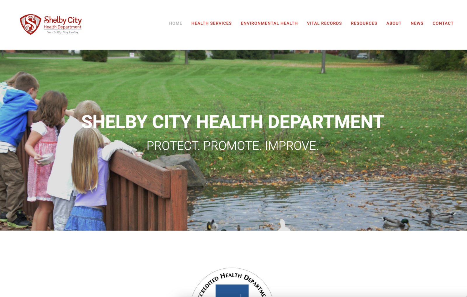 Shelby Health Dept Web - Home page